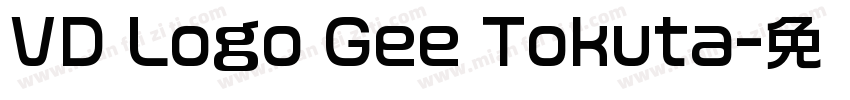 VD Logo Gee Tokuta字体转换